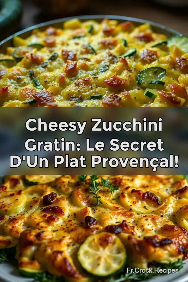 Cheesy Zucchini Gratin: Le secret d un plat proven&ccedil;al!