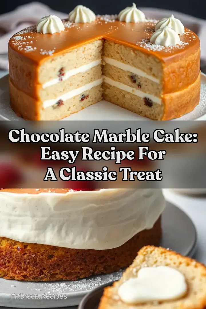 Chocolate Marble Cake: Easy Recipe for a Classic Treat