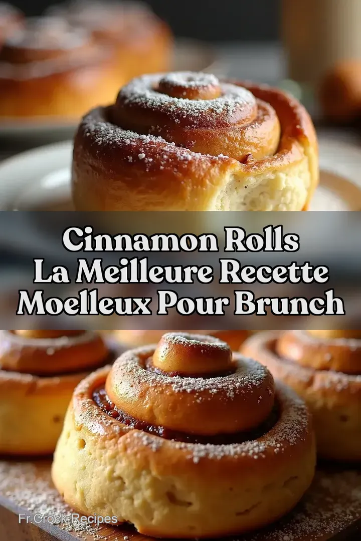 Cinnamon Rolls La Meilleure Recette Moelleux pour Brunch