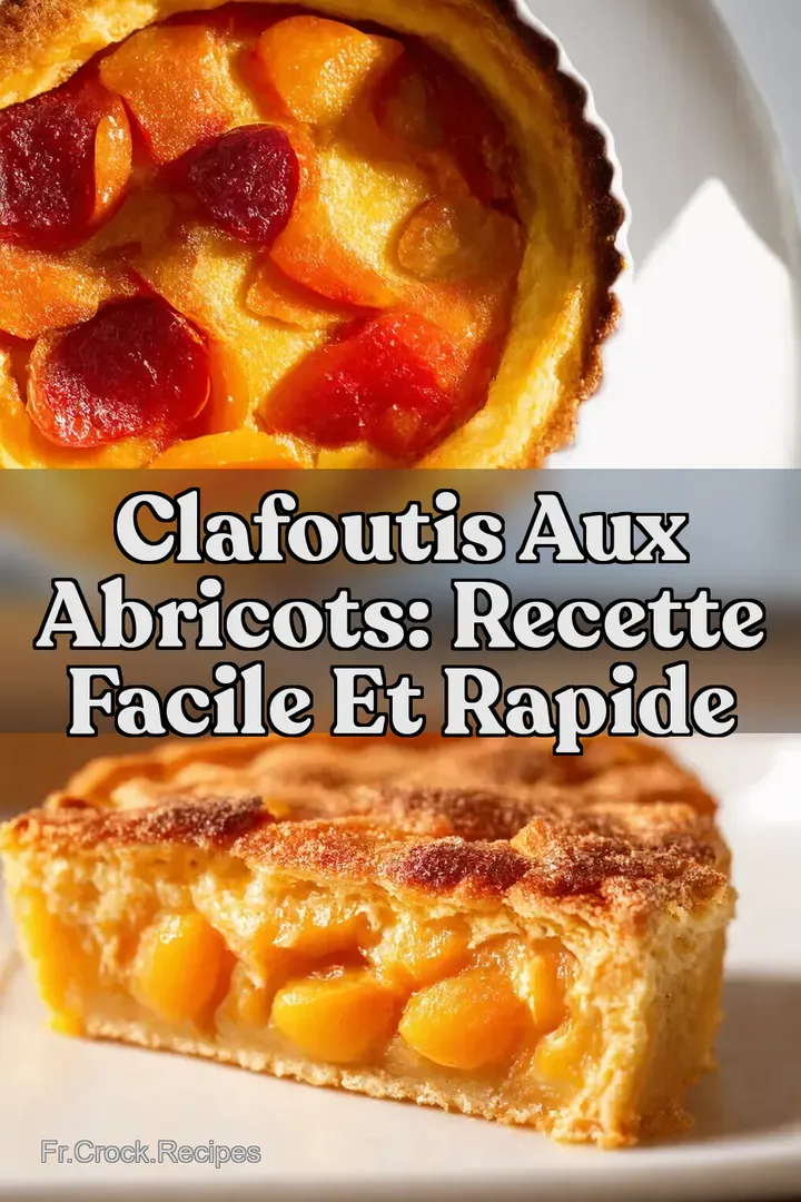 Clafoutis aux Abricots: Recette Facile et Rapide