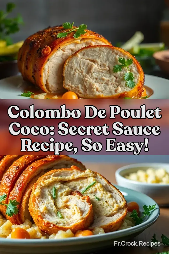 Colombo de Poulet Coco: Secret Sauce Recipe So Easy!