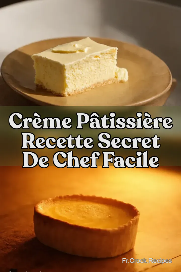 Cr&egrave;me P&acirc;tissi&egrave;re Recette Secret de Chef Facile