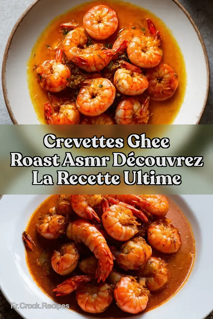 Crevettes Ghee Roast ASMR D&eacute;couvrez La Recette Ultime