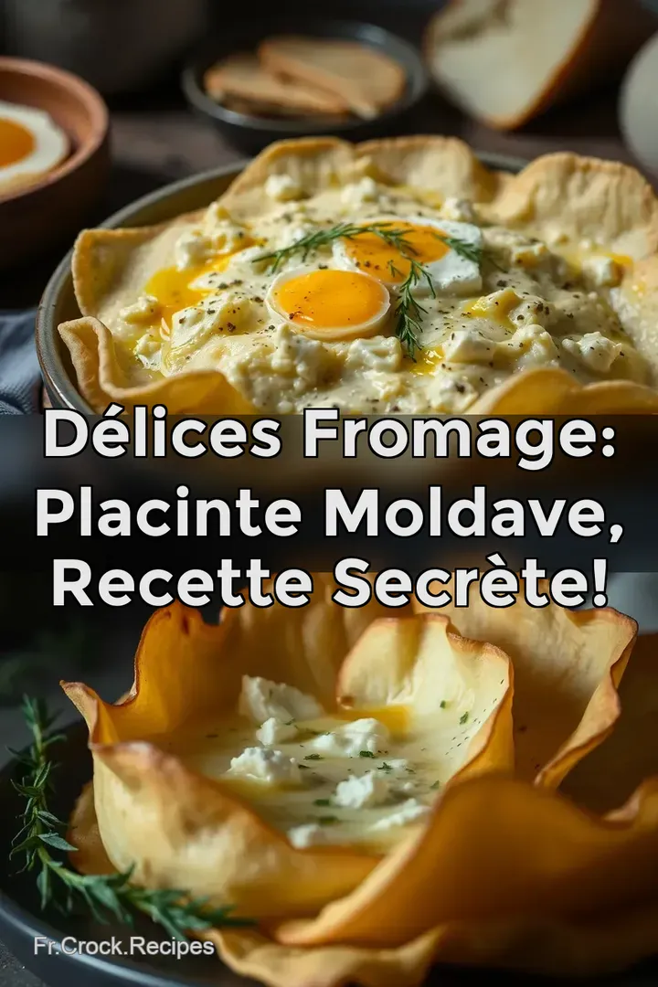 D&eacute;lices Fromage: Placinte Moldave Recette Secr&egrave;te!