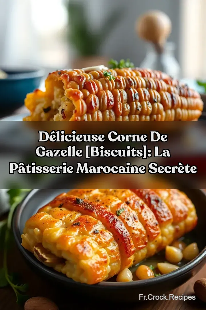 D&eacute;licieuse Corne de Gazelle [Biscuits]: La P&acirc;tisserie Marocaine Secr&egrave;te