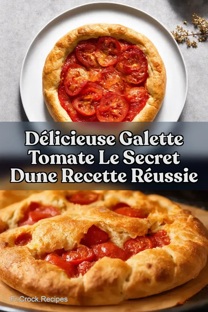 D&eacute;licieuse Galette Tomate Le Secret dune Recette R&eacute;ussie