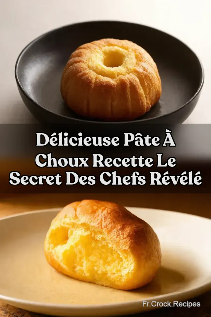 D&eacute;licieuse P&acirc;te &agrave; Choux Recette Le Secret des Chefs R&eacute;v&eacute;l&eacute;
