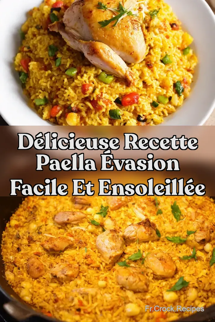 D&eacute;licieuse Recette Paella &Eacute;vasion Facile et Ensoleill&eacute;e