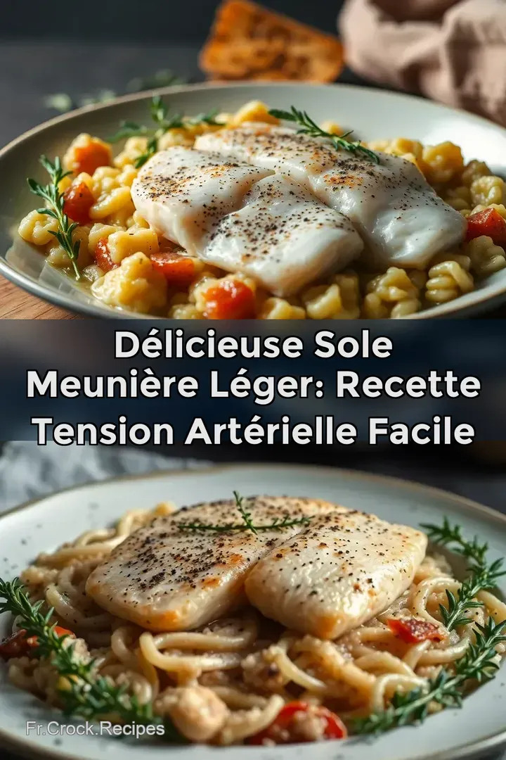 D&eacute;licieuse Sole Meuni&egrave;re L&eacute;ger: Recette Tension Art&eacute;rielle Facile