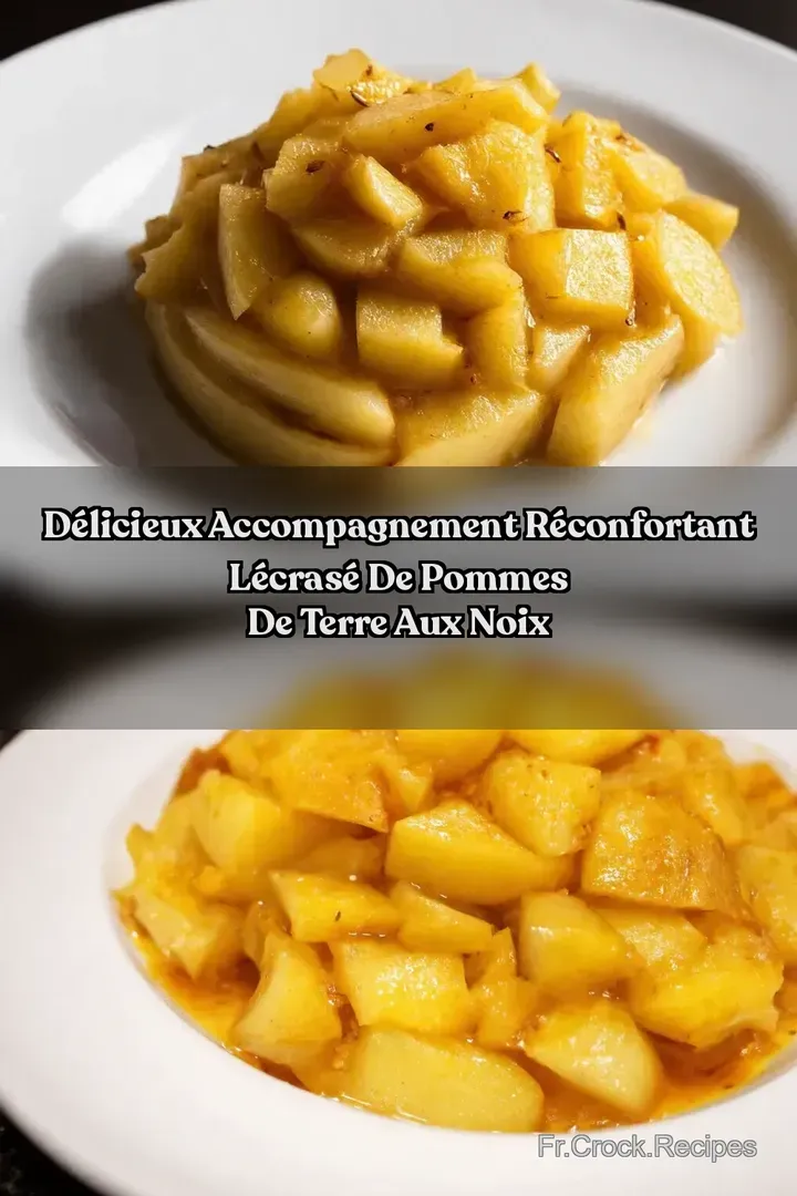 D&eacute;licieux Accompagnement R&eacute;confortant L&Eacute;cras&eacute; de Pommes de Terre aux Noix