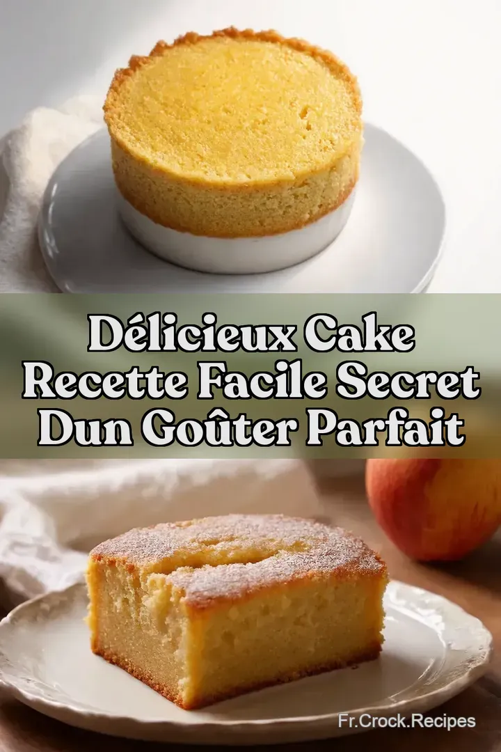 D&eacute;licieux Cake Recette Facile Secret dun Go&ucirc;ter Parfait