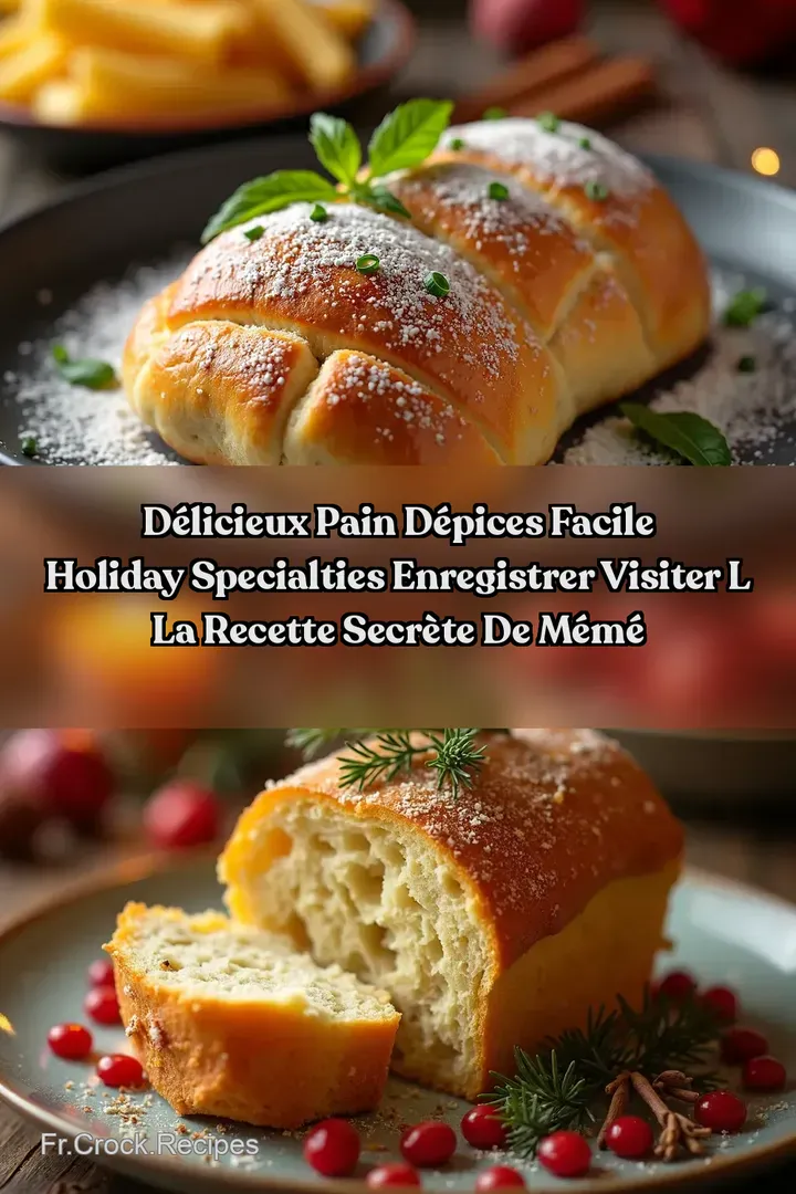 D&eacute;licieux Pain d&Eacute;pices Facile Holiday Specialties Enregistrer Visiter l La Recette Secr&egrave;te de M&eacute;m&eacute;