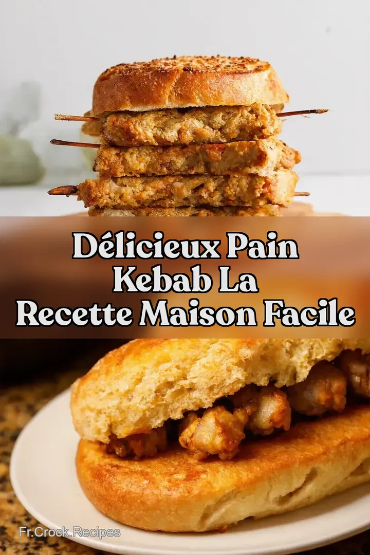 D&eacute;licieux Pain Kebab La Recette Maison Facile