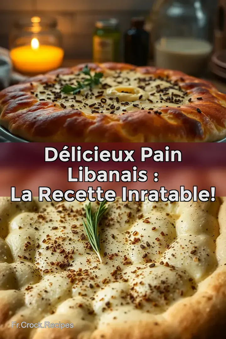 D&eacute;licieux Pain Libanais : La Recette Inratable!