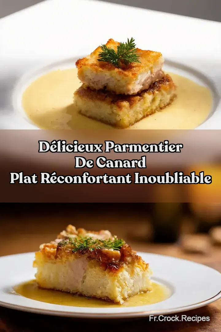 D&eacute;licieux Parmentier de Canard Plat R&eacute;confortant Inoubliable