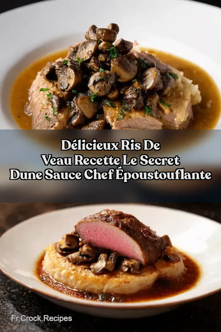 D&eacute;licieux Ris de Veau Recette Le Secret dune Sauce Chef &Eacute;poustouflante