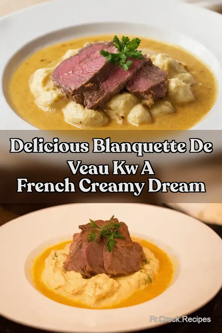 Delicious blanquette de veau kw A French Creamy Dream