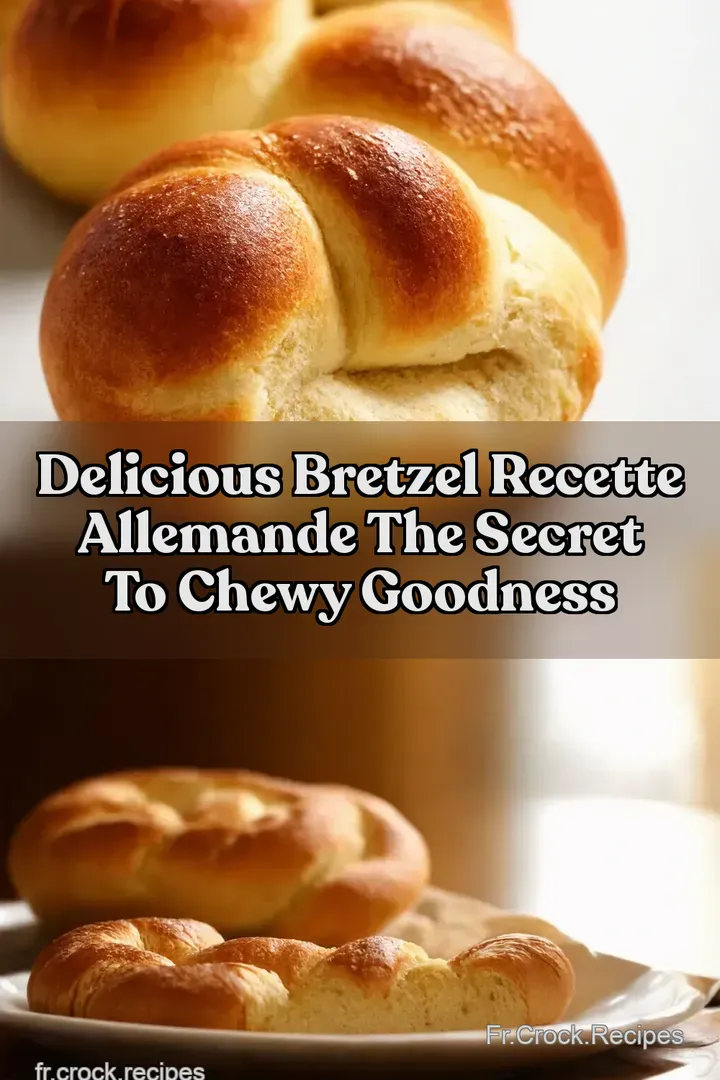 Delicious Bretzel Recette Allemande The Secret to Chewy Goodness