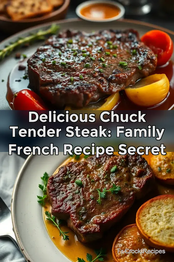 Delicious Chuck Tender Steak: Family French Recipe Secret