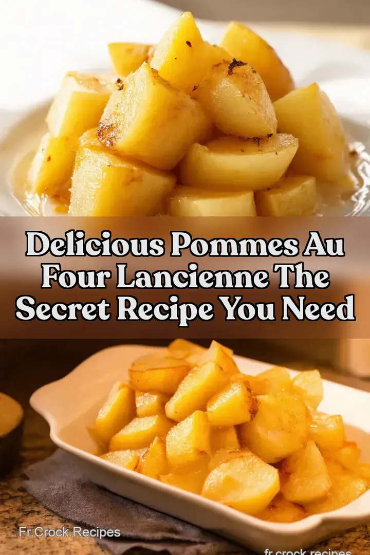 Delicious Pommes au Four lAncienne The Secret Recipe You Need