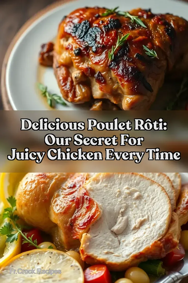 Delicious Poulet R&ocirc;ti: Our Secret for Juicy Chicken Every Time
