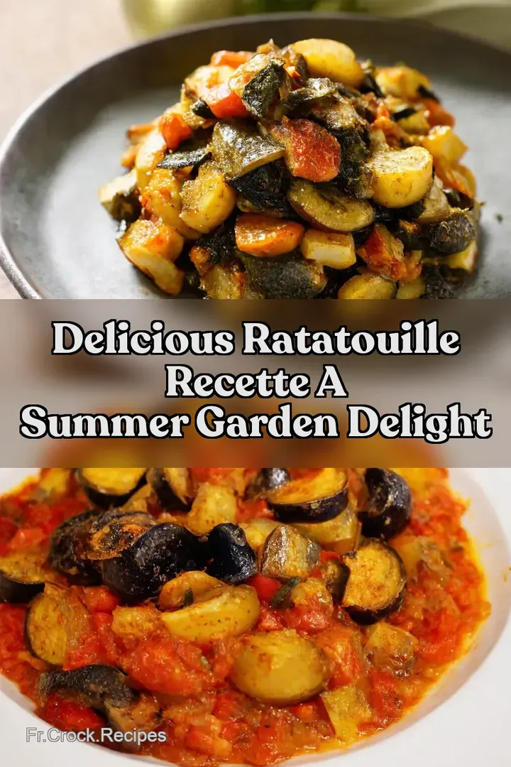 Delicious Ratatouille Recette A Summer Garden Delight