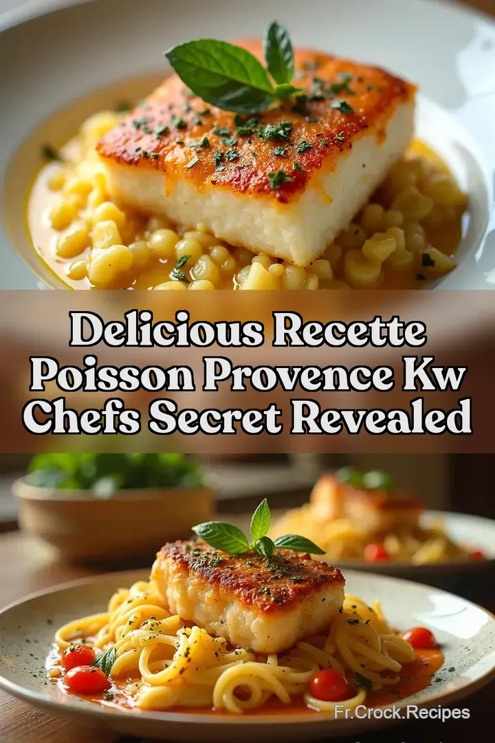 Delicious Recette Poisson Provence kw Chefs Secret Revealed