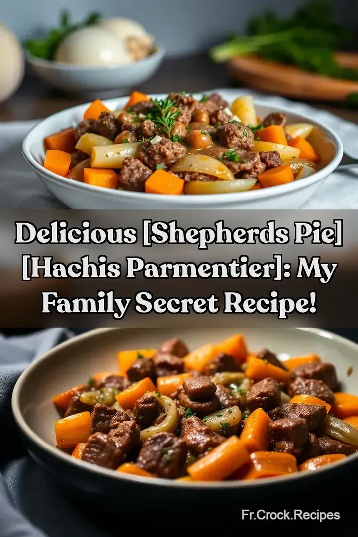 Delicious [Shepherds Pie] [Hachis Parmentier]: My Family Secret Recipe!