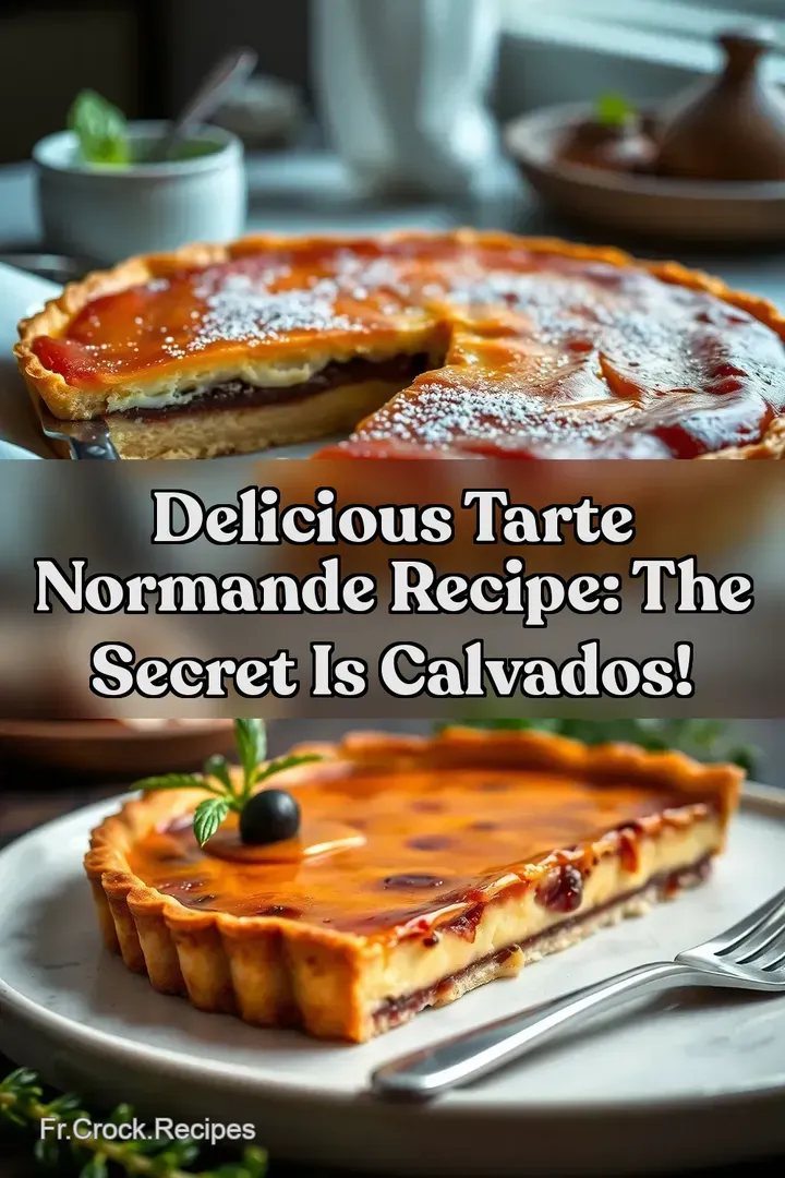 Delicious Tarte Normande Recipe: The Secret is Calvados!