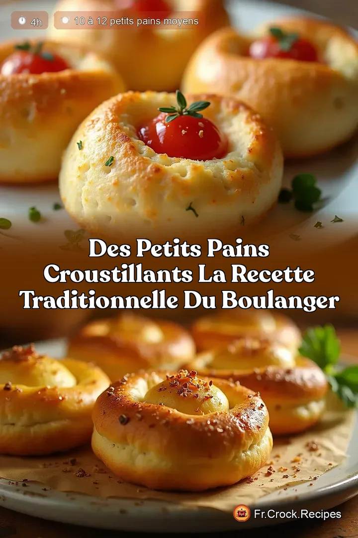 Des Petits Pains Croustillants La Recette Traditionnelle du Boulanger