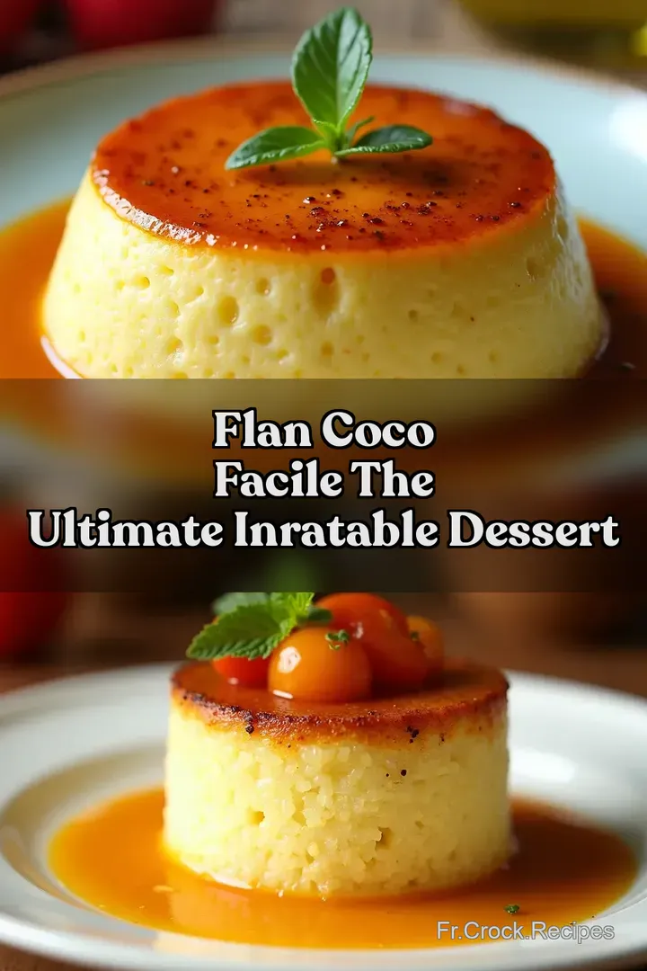 Flan Coco Facile The Ultimate Inratable Dessert
