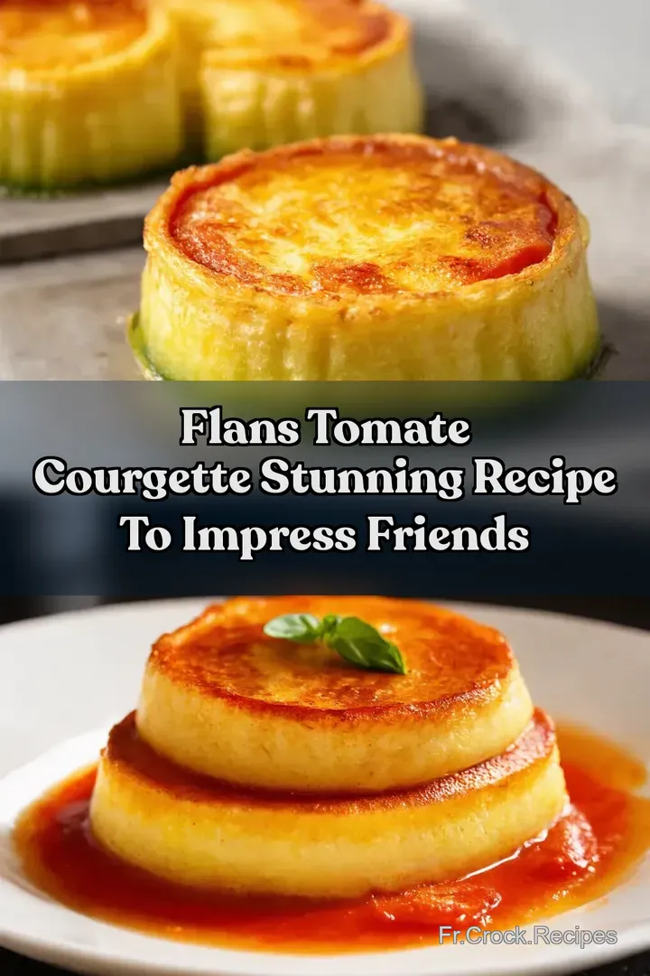 Flans Tomate Courgette Stunning Recipe to Impress Friends