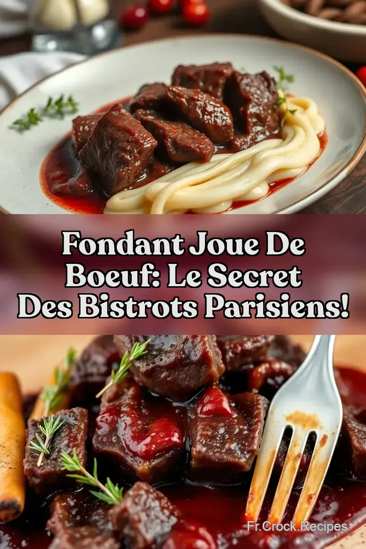 Fondant Joue de Boeuf: Le Secret des Bistrots Parisiens!
