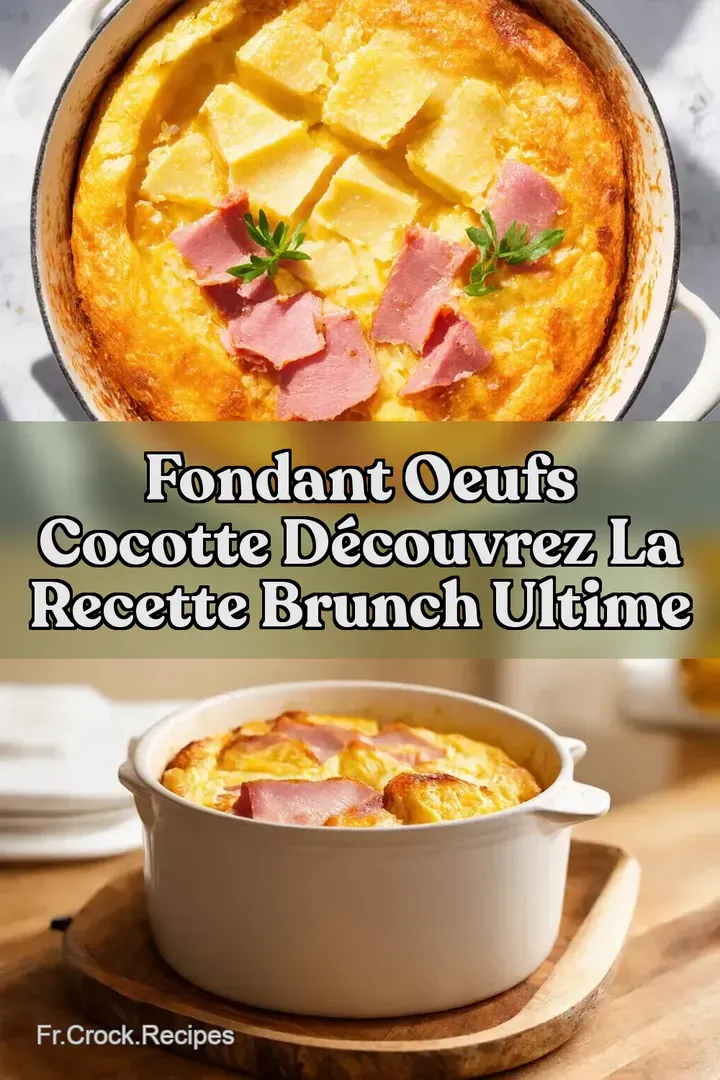 Fondant Oeufs Cocotte D&eacute;couvrez la Recette Brunch Ultime