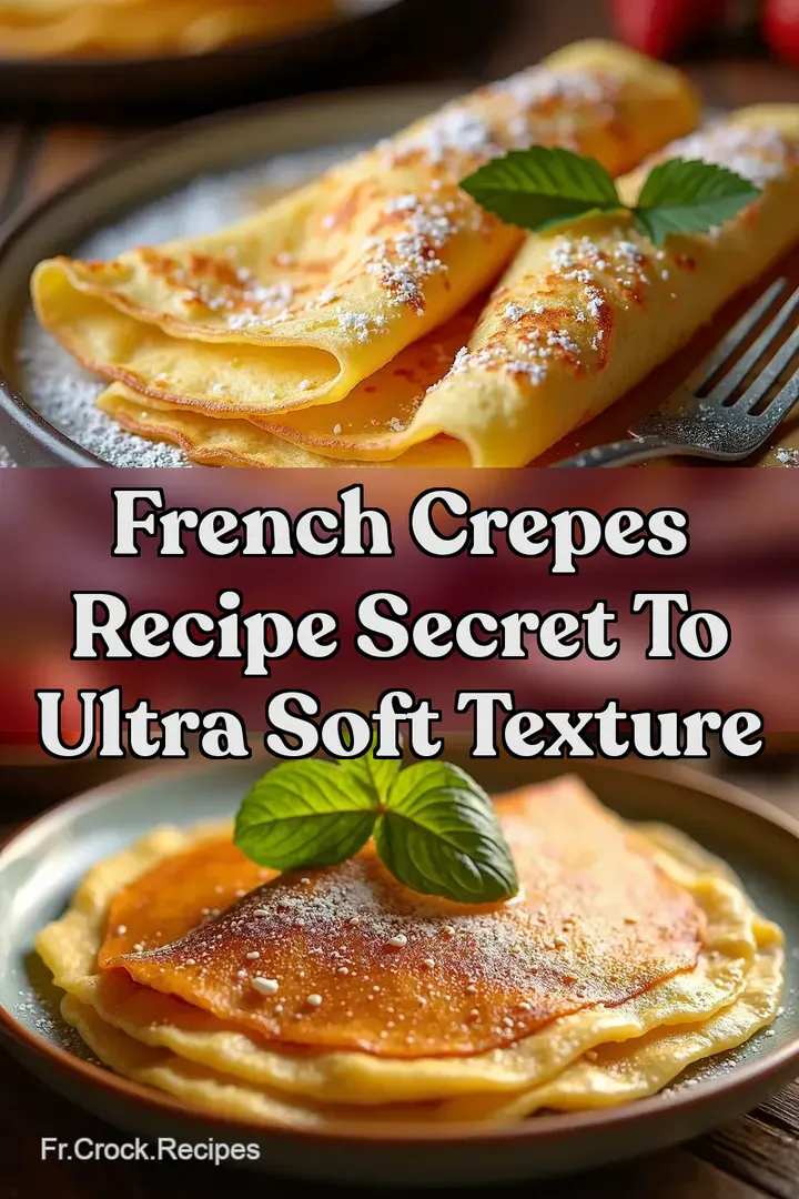 French Crepes Recipe Secret To Ultra Soft Texture