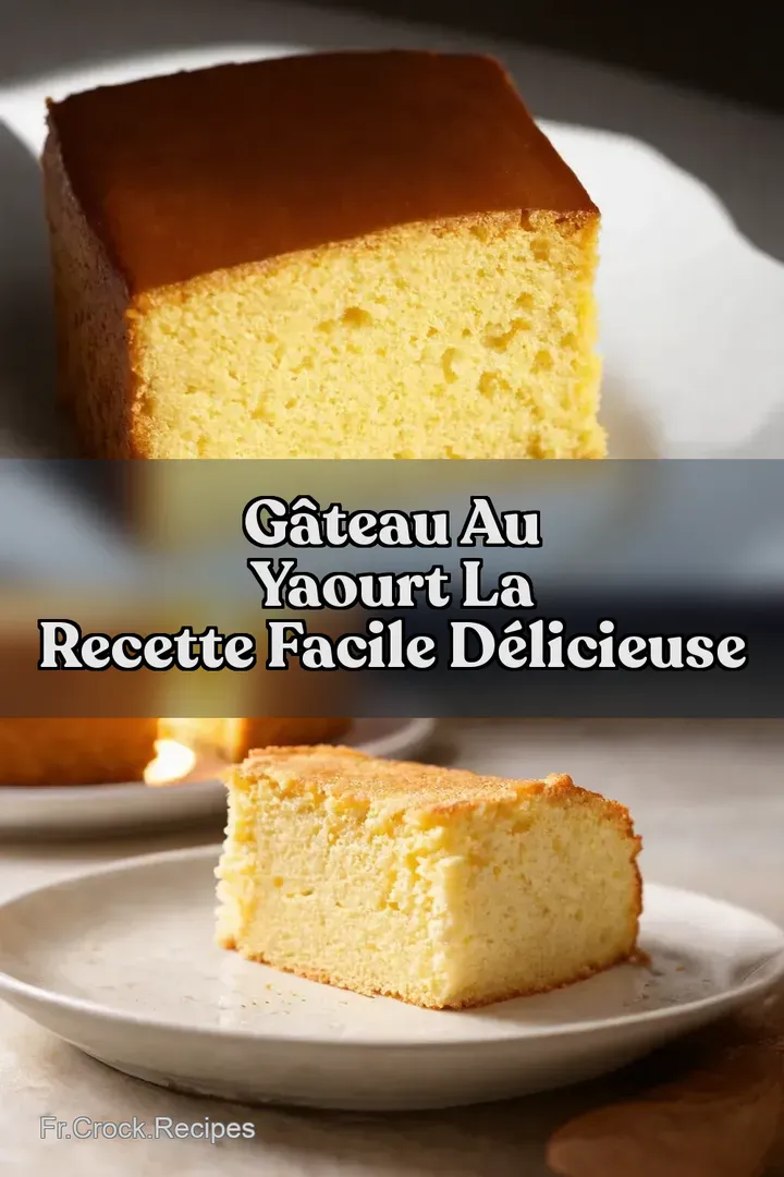 G&acirc;teau au Yaourt La Recette Facile D&eacute;licieuse