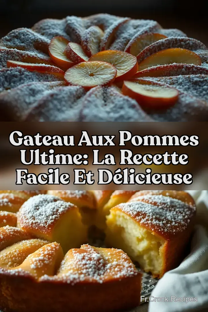 Gateau aux Pommes Ultime: La Recette Facile et D&eacute;licieuse