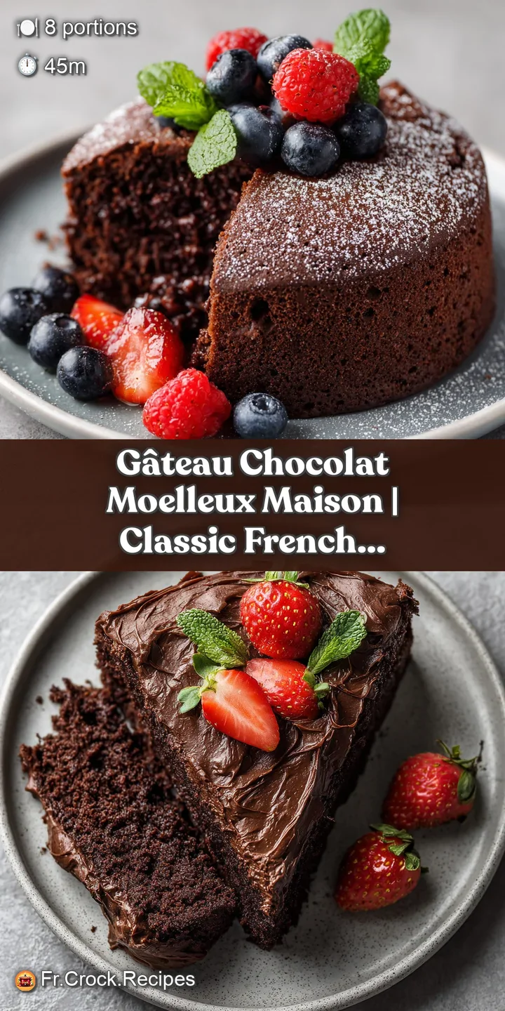 Close-up of a moist chocolate cake slice. Visible are the rich, dark chocolate and the tempting, slightly gooey texture, a...