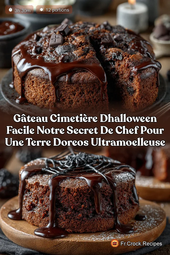 G&acirc;teau Cimeti&egrave;re dHalloween facile notre secret de chef pour une terre dOreos ultramoelleuse
