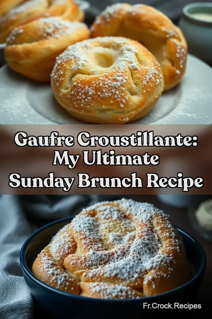 Gaufre Croustillante: My Ultimate Sunday Brunch Recipe