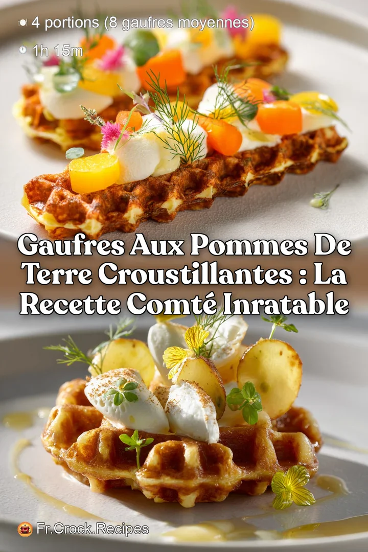 Gaufres aux Pommes de Terre Croustillantes : La Recette Comt&eacute; Inratable