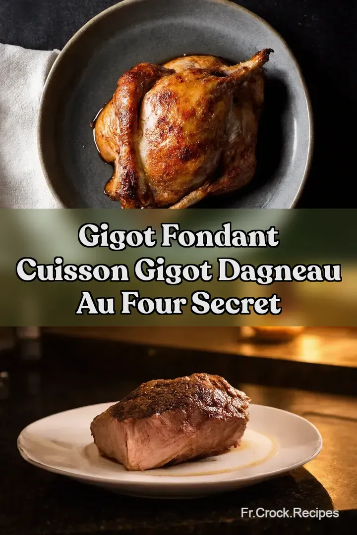 Gigot Fondant Cuisson Gigot dAgneau au Four Secret