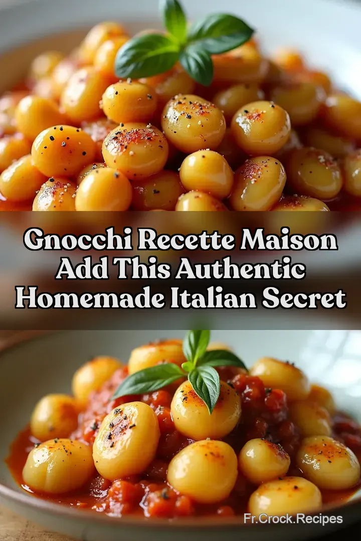 Gnocchi Recette Maison Add this Authentic Homemade Italian Secret
