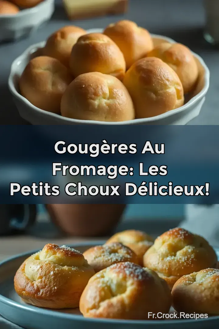 Goug&egrave;res au Fromage: Les Petits Choux D&Eacute;LICIEUX!