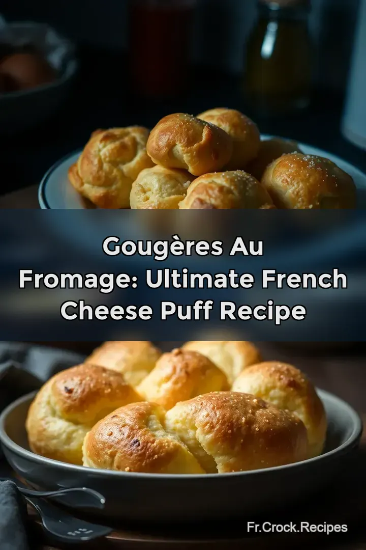 Goug&egrave;res Au Fromage: Ultimate French Cheese Puff Recipe
