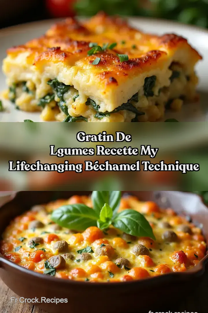 Gratin de Lgumes Recette My LifeChanging B&eacute;chamel Technique