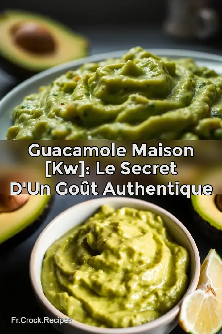 Guacamole Maison [kw]: Le Secret d un Go&ucirc;t Authentique