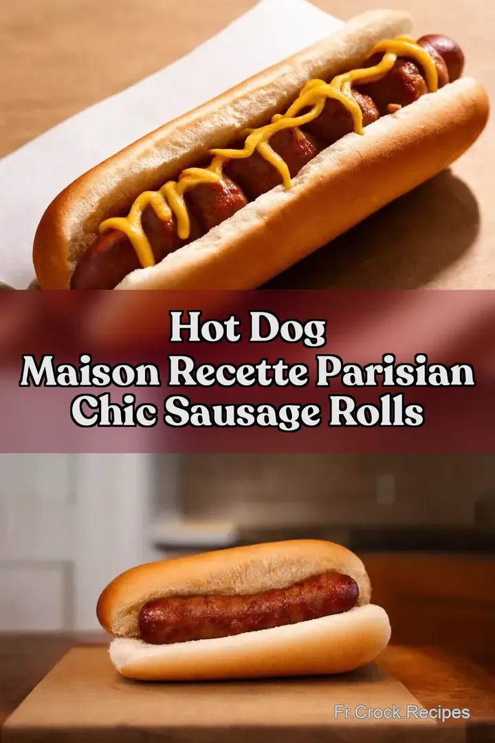 Hot Dog Maison Recette Parisian Chic Sausage Rolls