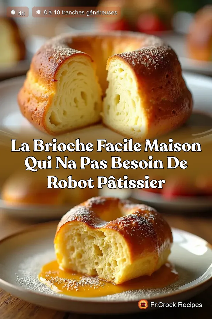 La Brioche Facile Maison Qui Na Pas Besoin de Robot P&acirc;tissier