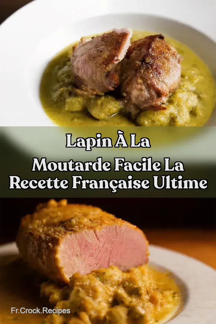 Lapin &agrave; la Moutarde Facile La Recette Fran&ccedil;aise Ultime